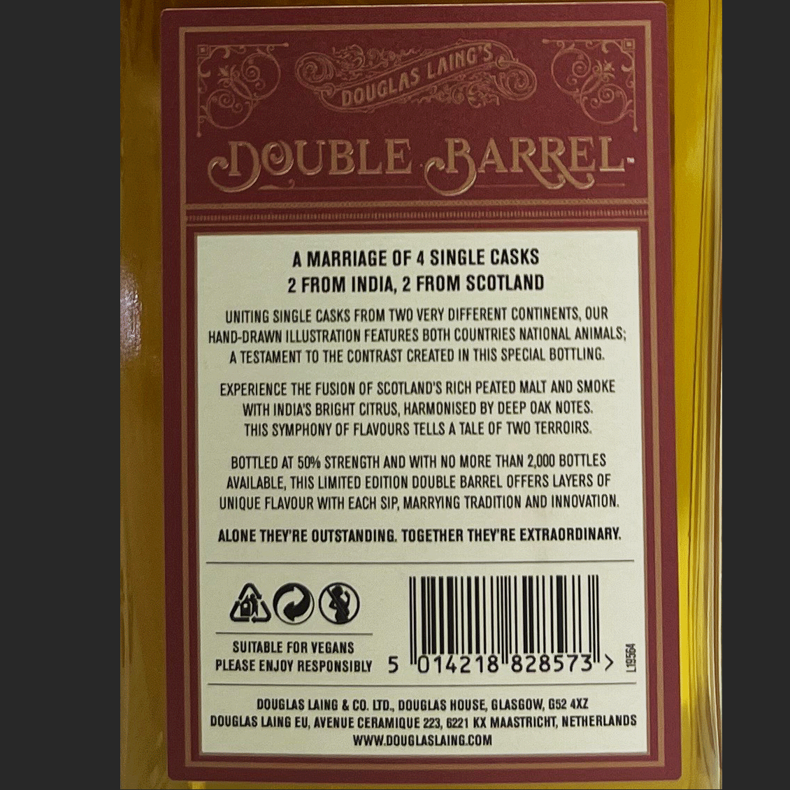 インディア ＆ スコットランド ダグラスレイン ダブルバレル / India & Scotland DL Double Barrel [SW]