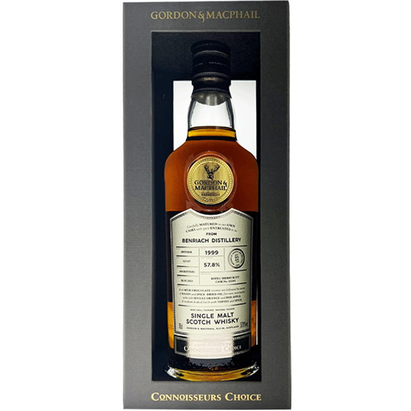 ベンリアック 22年 ゴードン&マクファイル コニサーズ チョイス カスク ストレングス 1999 / Benriach 27yo GM C Choice Cask STR [1999][SW]
