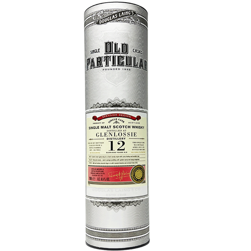 グレンロッシー 12年 ダグラスレイン オールド パティキュラー 2011 / Glenlossie 12yo Douglas Laing Old Particular [2011][SW]
