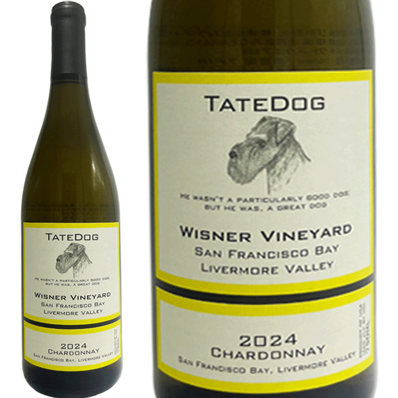 テート ドッグ シャルドネ ウィズナー ヴィンヤード 2024/ Tate Dog Wines Chardonnay Wisner Vyd 2024 [白]