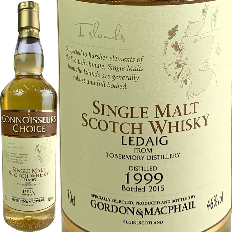 楽天Wine shop Caveレダイグ ゴードン＆マクファイル コニサーズチョイス 1999/ Gordon & MacPhail Connoisseurs Ledaig [1999][SW]