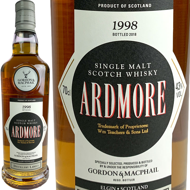 アードモア ゴードン ＆ マクファイル ディスティラリー 1998 / Gordon & MacPhail Distillery Ardmore 