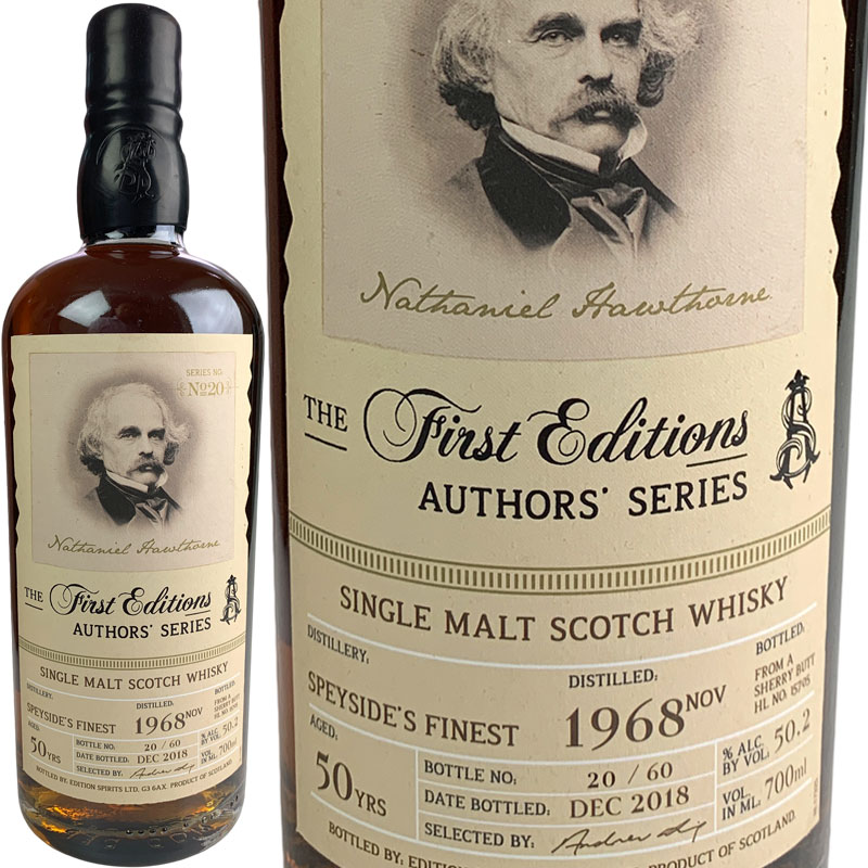 Edition Spirits Author's Series No.20 Speyside's Finest 50 yo [1968] / エディション スピリッツ オーサーズシリーズ スペイサイド..