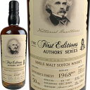 Edition Spirits Author's Series No.20 Speyside's Finest 50 yo [1968] / GfBV Xsbc I[T[YV[Y XyCTCh t@ClXg 50N [SW]