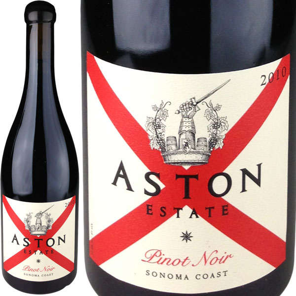 Aston Estate Pinot Noir Sonoma Coast [2010] ／ アストン・エステート　ピノ・ノワール　ソノマ・コースト　[US][WA92][赤]