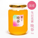 【生百花蜜/晩春1kg】2025年新蜜!国産純粋 生ちみつ 非加熱 国産はちみつ 日本産 岡山産 蜂蜜 ハチミツ ギフト