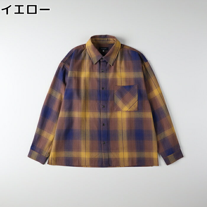 BACK NUMBER オーバーサイズチェックシャツジャケットRight-on ライトオン BN25201300100 BACK NUMBER バックナンバー