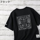 OVRC 別注バンダナ刺繍TシャツRight-on ライトオン C-24564004 OVRC オーバーシー