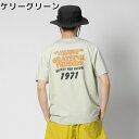 CAMP7 レトロプリント半袖TシャツRight-on ライトオン CP-4514210 CAMP7 キャンプ7