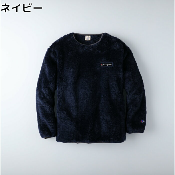 Champion シェルパクルーネックスウェットRight-on,ライトオン,C8-S601R,Champion,チャンピオン