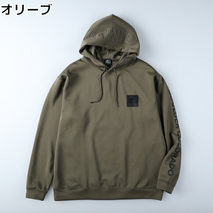 CAMP7 スリーブロゴパーカー トレーナー スウェット フード パーカー メンズ 紳士 レディース ユニセックス 男女兼用 ゆったり 春服 秋冬 通勤 通学 カジュアル ロゴ Right-on ライトオン CP4401412103 CAMP7 キャンプ7のサムネイル