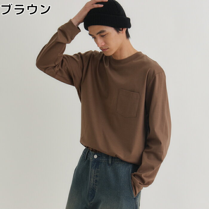 BACK NUMBER シルケット加工胸ポケットロングスリーブTシャツRight-on ライトオン BN25201400024 BACK NUMBER バックナ...