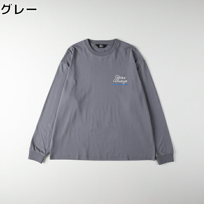 CAMP7 胸ロゴ刺繍ロングスリーブTシャツRight-on ライトオン CP25201400106 CAMP7 キャンプ7
