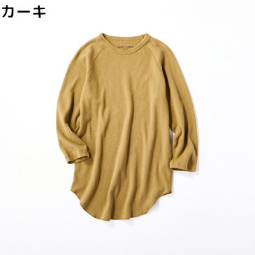 BACK　NUMBER 【WEB限定価格】日本製鹿児島1950’s Spinning machineクルーネックサーマル7分袖Tシャツ メンズRight-on,ライトオン,BN-3914901-EC,BACK　NUMBER,バックナンバー