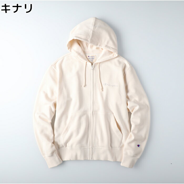 Champion ロゴ刺繍ジップパーカー Right-on,ライトオン,C8-S104R,Champion,チャンピオン
