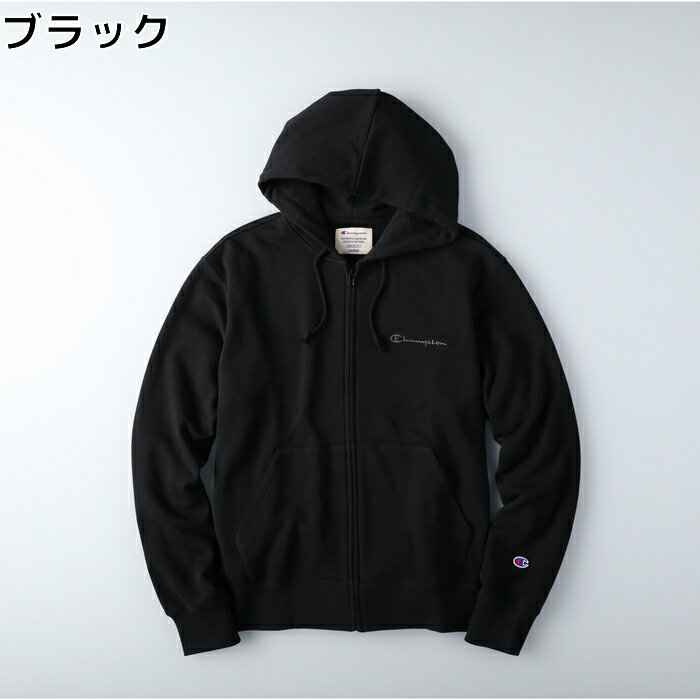 Champion ロゴ刺繍ジップパーカー Right-on,ライトオン,C8-S104R,Champion,チャンピオン