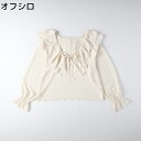 HONEYSUCKLE ROSE フリルブラウスRight-on ライトオン HR25202300015 HONEYSUCKLE ROSE ハニーサックルローズ