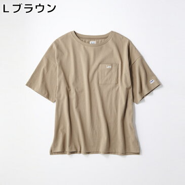 Lee ポケット付きビッグTシャツ　ウィメンズRight-on,ライトオン,LT2630,Lee,リー