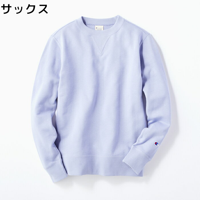 Champion 無地トレーナー ウィメンズ　全6色　S-L　ペアルック お揃い 冬 冬服 春服Right-on,ライトオン,CWSM001R,Champion,チャンピオン