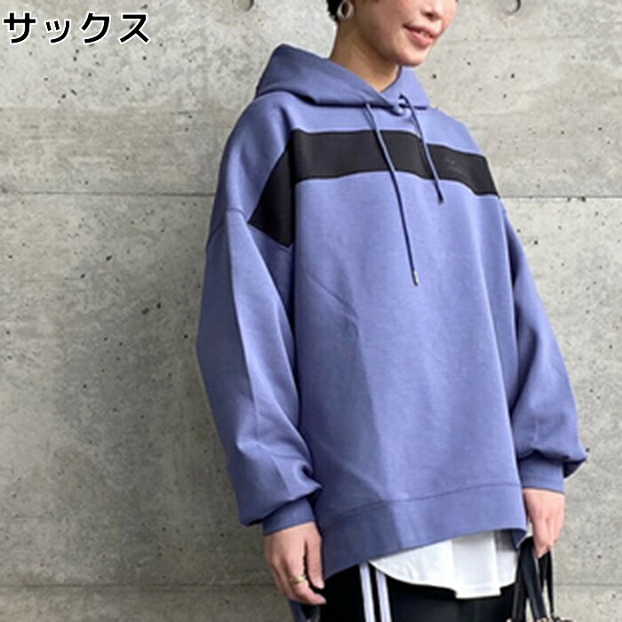 CAMP7 エンボス加工切り替えパーカー　ウィメンズ　全3色　M-L　登山　アウトドア　　山登り　キャンプ　あったか おしゃれ ペア カップル ペアルックRight-on ライトオン CP42240006 CAMP7 キャンプ7のサムネイル