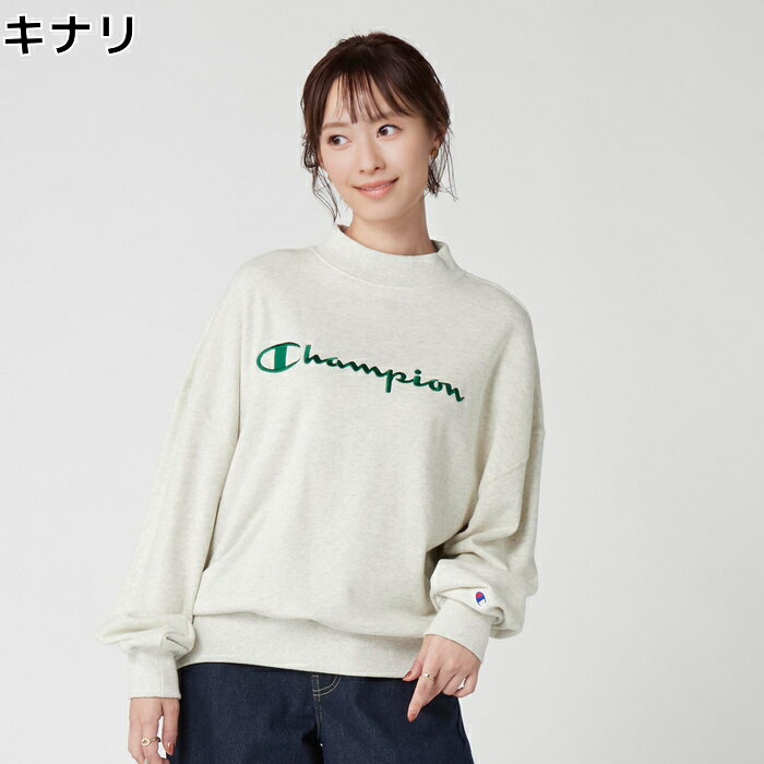 Champion スクリプトモックネックRight-on ライトオン CWSY045R Champion チャンピオンのサムネイル