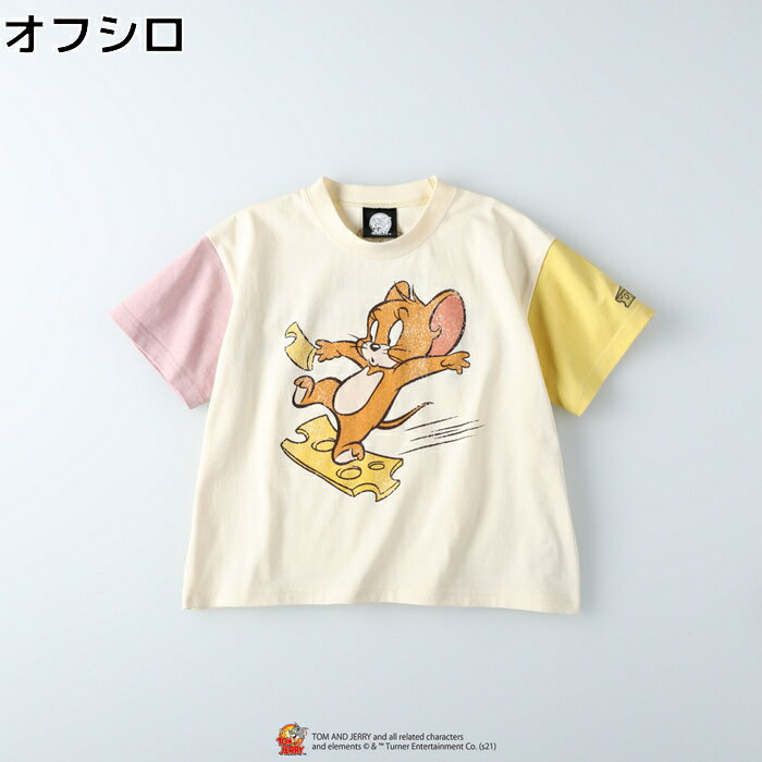 TOM and JERRY プリントTシャツ(トムとジェリー)Right-on ライトオン 12116034-35 TOM and JERRY トムアンドジェリーのサムネイル