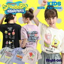 スポンジ・ボブ スポンジボブTシャツ トップス Tシャツ 半袖 ジュニア キッズ KIDS 夏 かわ ...