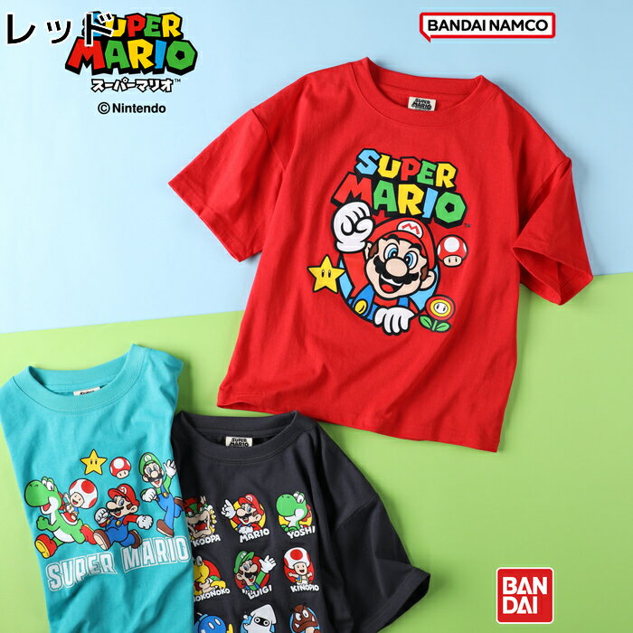 キャラクター マリオTシャツRight-on ライトオン 22863141 キャラクター キャラクターのサムネイル