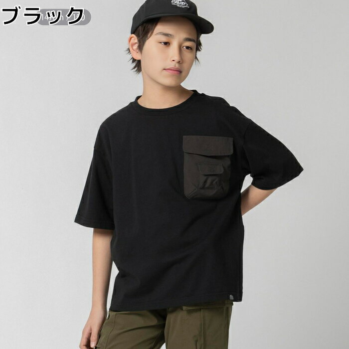 CAMP7 異素材ポケットTシャツRight-on ライトオン CP45032023 CAMP7 キャンプ7