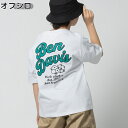 BEN DAVIS 【BENDAVIS】半袖プリントTシャツRight-on ライトオン BD-24S009K BEN DAVIS ベンデイビス