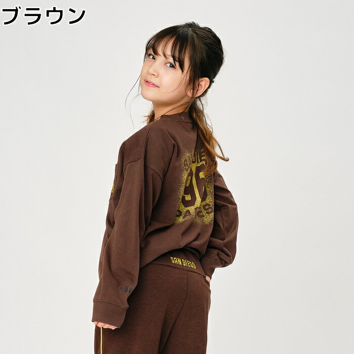 MLB 【MLB】バックプリント長袖TシャツRight-on ライトオン ML25203200001 MLB エムエルビー