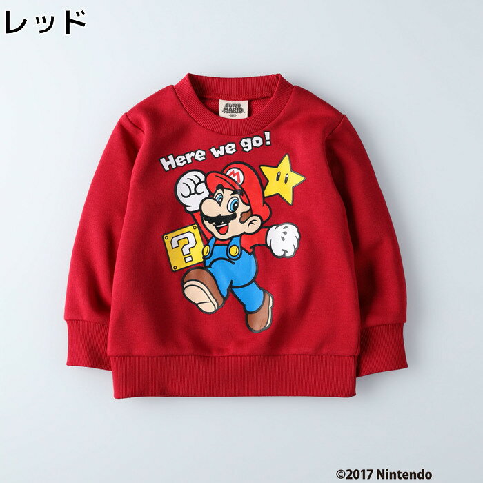 Other プリントトレーナー(マリオ)　キッズRight-on ライトオン 22844428 Other 未入力のサムネイル