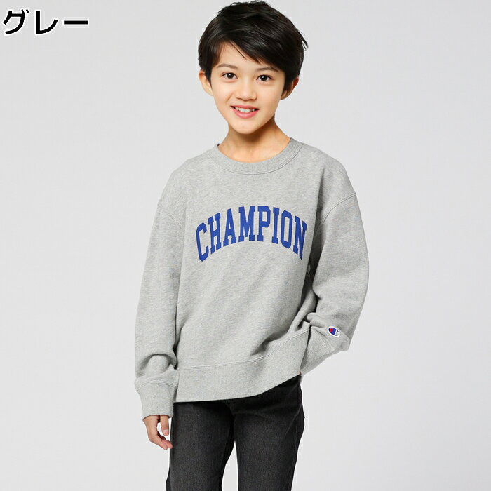 Champion カレッジロゴプリントスウェットRight-on ライトオン CKSY021R Champion チャンピオン