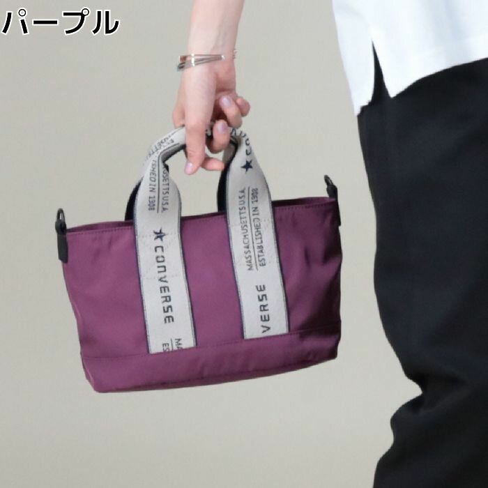 CONVERSE テープミニトートバッグRight-on ライトオン CV14596801 CONVERSE コンバースのサムネイル