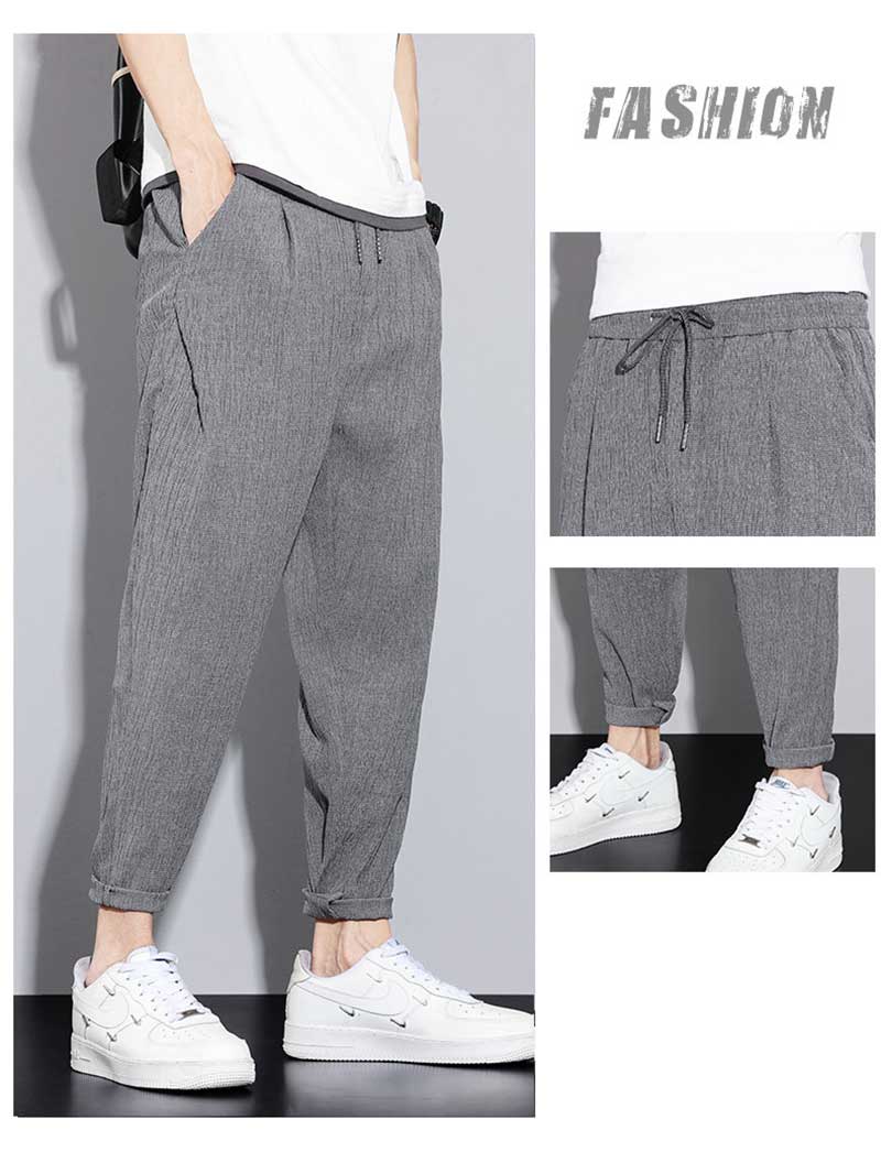 冷感 パンツ メンズ パンツ 涼しい 接触冷感 無地 薄手 夏 ストレッチ パンツ 冷感 ゆったり ズボン ひんやり スラックス 薄い 通気 ファッション ロングパンツ 春 秋 ボトムス 日常 父の日 プレゼント カジュアル 涼しい ゆったり 通気性 柔らかい 快適 軽量 おしゃれ