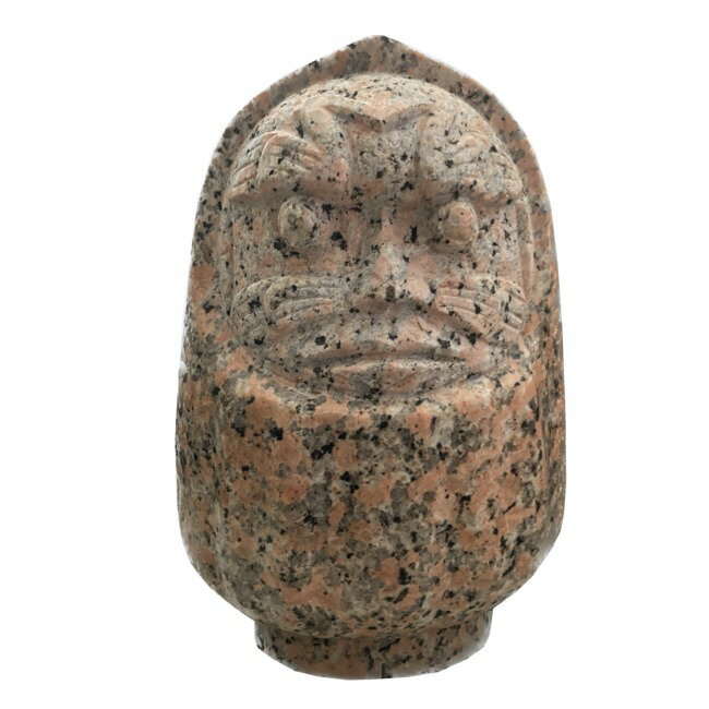 御影石 だるま(中)ダルマ 達磨 置物 置き物 玄関 エントランス 庭 ガーデニング ガーデン インテリア オーナメント