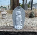 船型地蔵 錫杖 高さ46cm 約28kg 白御影石 石 地蔵 じぞう 仏 仏像 供養 ご先祖様 手元供養 水子 水子地蔵 墓 墓石 お墓 御影石 白 置物 置き...