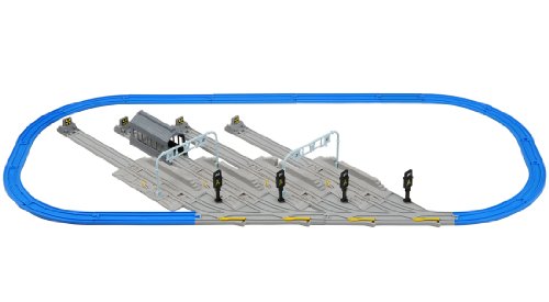プラレール かっこよく車両を並べよう 車両基地レールセット