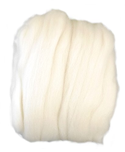 ハマナカ フェルト羊毛 ソリッド 50g col.1 H440-000-1 白 黒 茶色系