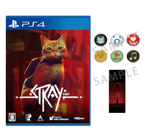 Stray(ストレイ) -PS4 オリジナルステンレスボトル 缶バッジセット 同梱