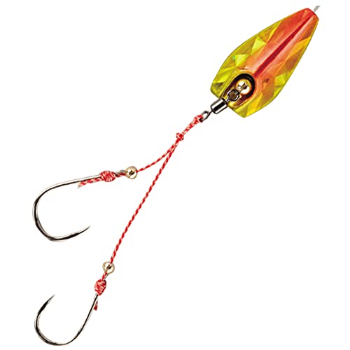 ハヤブサ(Hayabusa) 無双真鯛 貫撃遊動テンヤ SE105 25号 14-12 2 オレキンホロ