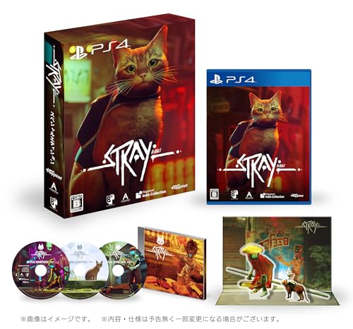 【期間限定エントリーP10倍!!】Stray(ストレイ) スペシャルエディション -PS4 【特典】オフィシャルサウンドトラックCD(3枚組)、アク