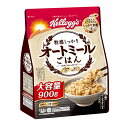 ・ベージュ 900g ・・Size:900g・1食分(30g)当たりエネルギー・・・114kcal たんぱく質・・・3.8g 脂質・・・2.7g 炭水化物・・・20.0g ナトリウム・・・0mg 食塩相当量・・・0g 糖質・・・16.8g 食物繊維・・・3.2g 鉄・・・0.9mg ビタミンB1・・・0.10mg・パッケージ重量: 912.0 g・色: ベージュ商品紹介 ”しっかり粒感”、”甘さと粘り気、ふっくらもちもち感”と特長が異なる2種のロールドオーツを厳選。「ごはん化に最適」な黄金比で配合したオートミールです。 発酵性食物繊維*(*ベータグルカン)を含むオーツ麦100%、無添加。 糖質60%オフ、食物繊維6倍*(*本品1食分30gに対して、白米ご飯1杯(150g)を比較した場合) 電子レンジで温めて、まるで「ごはん」のような味わい、食感をお楽しみいただけます。 アレンジして調理に使う際は、しっかりとした食感を楽しみたいメニューに特におすすめです。 原材料・成分 全粒オーツ麦