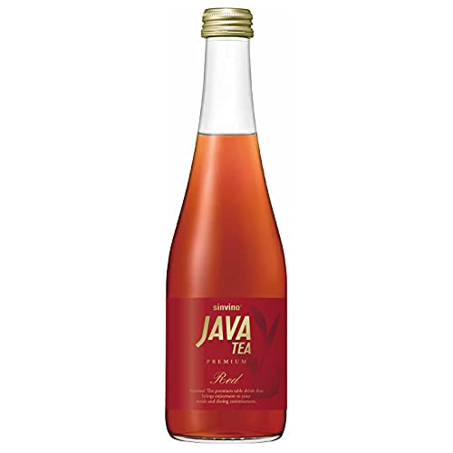 大塚食品 JAVA TEA シンビーノ ジャワティ ストレート レッド 無糖 茶 瓶 375ml ×20