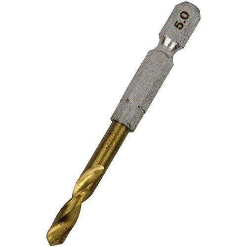 SK11 六角軸 鉄ドリル 微短 チョイみじ 5.0mm グレー