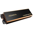 【マラソン限定！エントリー全品P10倍！最大39倍!!】ADATA SSD 1TB PCIe Gen4x4 M.2 2280 LEGEND 960 MAXシリーズ ALE