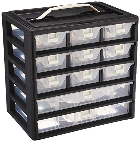 JEJアステージ 引き出し式ケース 日本製 ストッパー付き 仕切版付きストッパーケース 5A-902 [幅29.4×奥行20×高さ28cm] 小