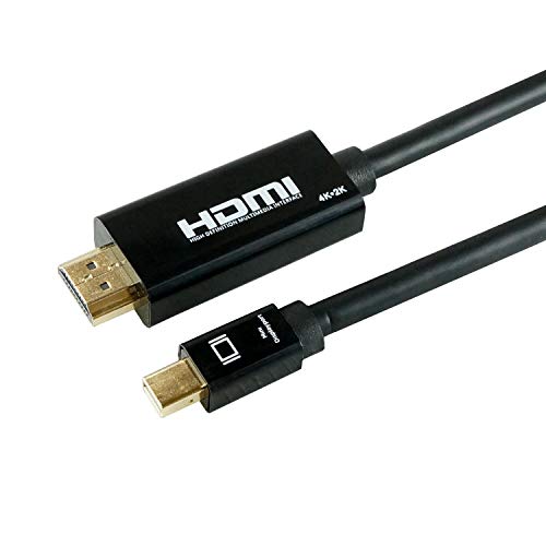 ホーリック HORIC Mini DisplayPort→HDMI変換ケーブル 1m MDPHD10-175BK ブラック