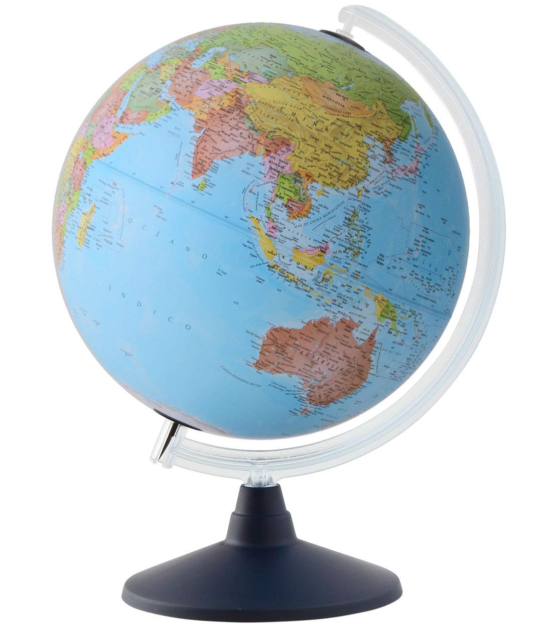 ORBYS 地球儀 英語版 カラーラ7型 球径30cm 行政図 43631