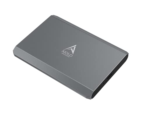 AIOLO 外付けHDD 外付けハードディスク 2TB Type-A/Type-C USB 3.0対応 テレビ録画/PC/Mac/MacBook